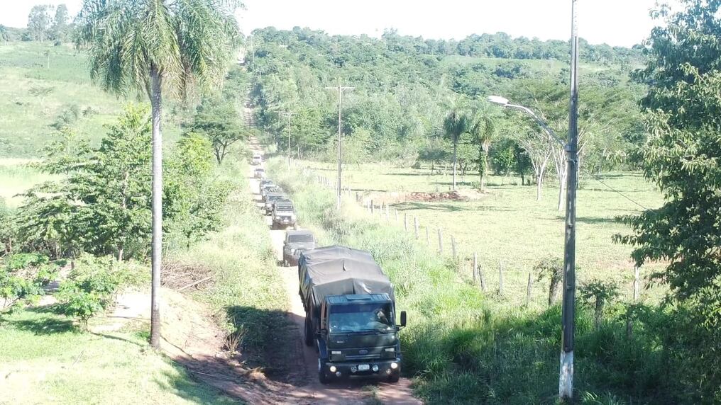 El vocero de la FTC, Germán Aguilera, confirmó que tras el análisis de las evidencias halladas en las cercanías de la subcomisaría atacada, se puede confirmar que se trata de este grupo criminal. Foto: Gentileza