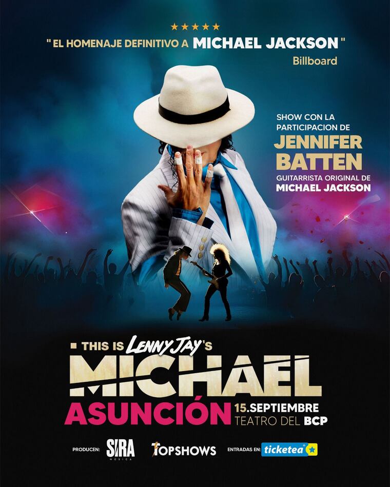 Flyer de “This is Lenny Jay’s Michael”.