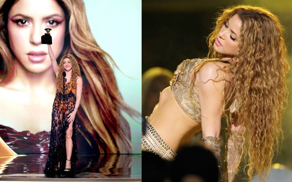 Shakira se presentó en los Grammy luego de 18 años. Foto: Gentileza