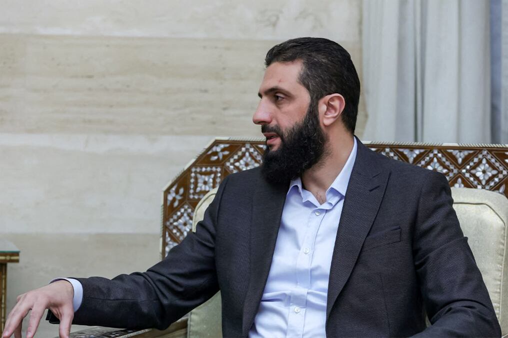 El líder del grupo islamista Hayat Tahrir al Sham (HTS) lideró la ofensiva relámpago que derrocó al presidente Bashar Al Assad. Foto: SANA/AFP