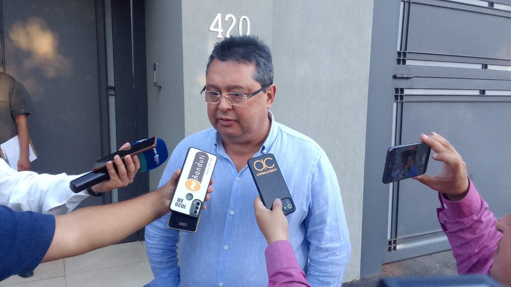 Gustavo Leite aseguró que es posible la incorporación de mayor etanol y biodiésel, lo que dejaría más dinero en Paraguay para el combustible del uso interno. Foto: Gentileza