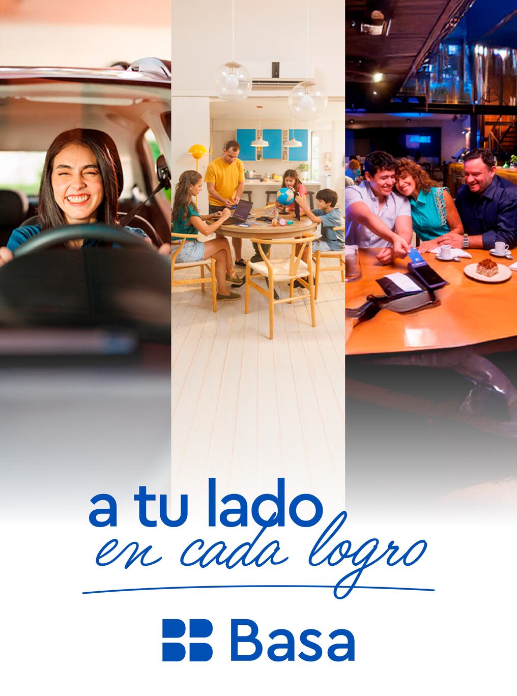 En una apuesta por fortalecer su vínculo con los clientes, Basa da un paso adelante y presenta su nueva declaración institucional: “A tu lado en cada logro”. Foto: Gentileza