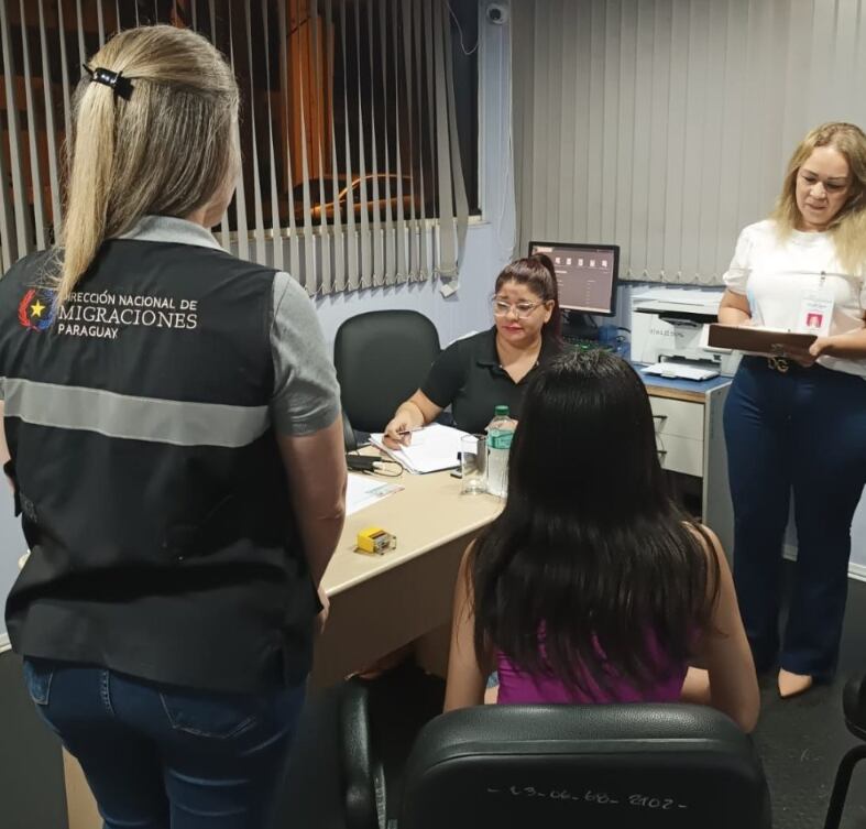 La adolescente quedó bajo protección del Ministerio de la Niñez y la Adolescencia. Foto: Gentileza