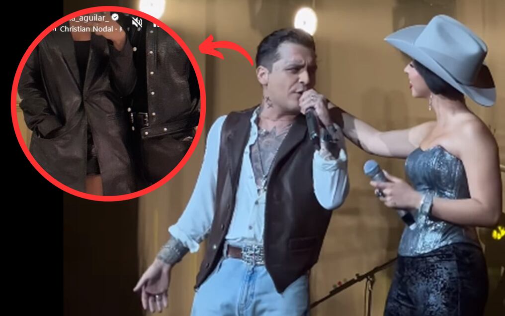 La Nación / Ángela Aguilar compartió su primera foto romántica con  Christian Nodal