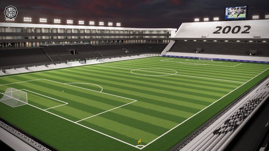 El estadio Osvaldo Domínguez Dibb tiene complicada su puesta a punto para la final de la Copa Sudamericana. Foto: CLUB OLIMPIA