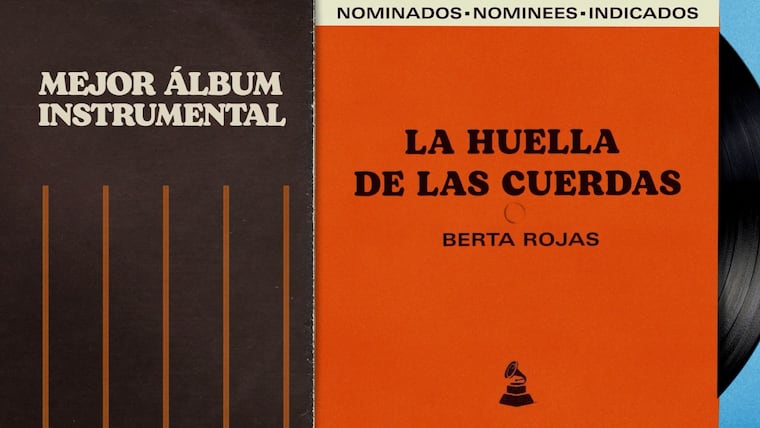 “La huella de las cuerdas”, nominada a Mejor Álbum Instrumental.