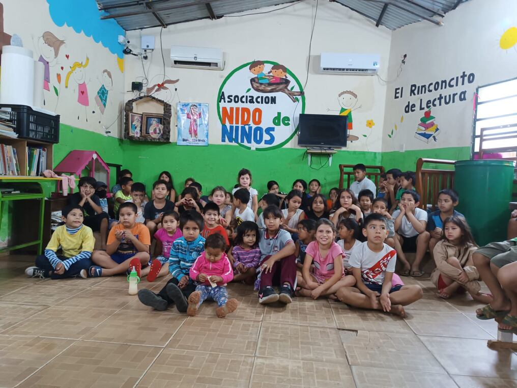 La Asociación Nido de asiste a niños, niñas y ancianos desde hace 16 años. Foto: Gentileza