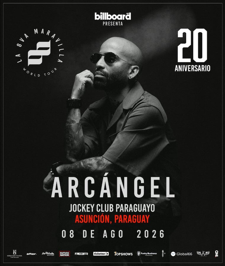 Arcángel se presentará en e Jockey Club, en agosto.