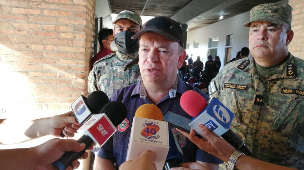 El jefe de Investigaciones de la Policía Nacional, comisario César Silguero, destacó la labor institucional en el combate de la delincuencia que se ve reflejada en la merma importante de hechos de homicidios en el país. Foto: Archivo