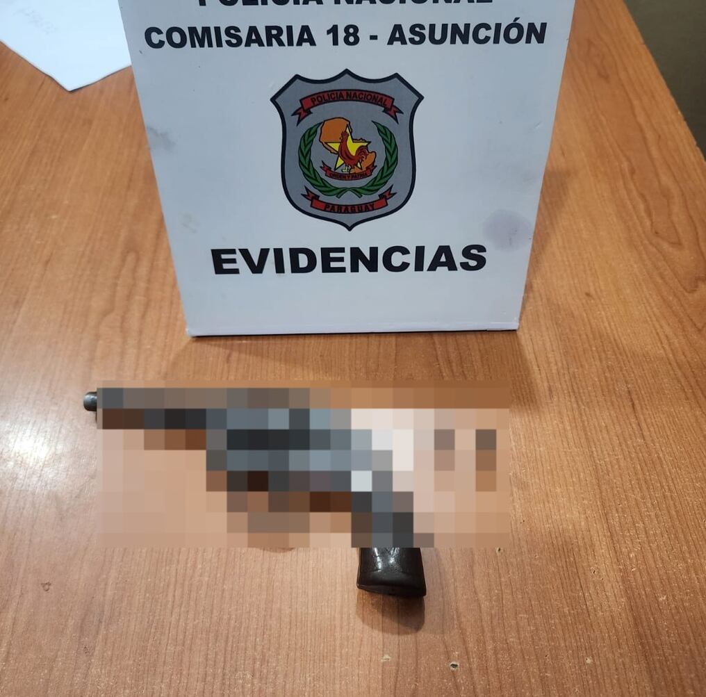 Joel David Fariña Paniagua, de 25 años ingresó al local con un arma de fuego. Foto: Gentileza