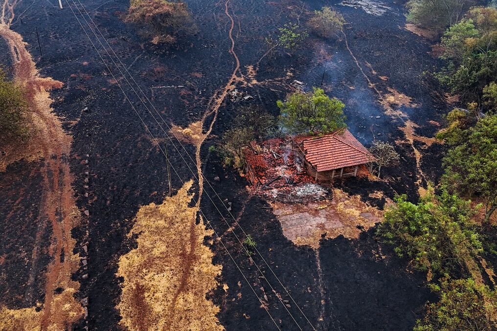 Más de 40 ciudades estado de São Paulo se encuentran en alerta máxima. Foto: AFP