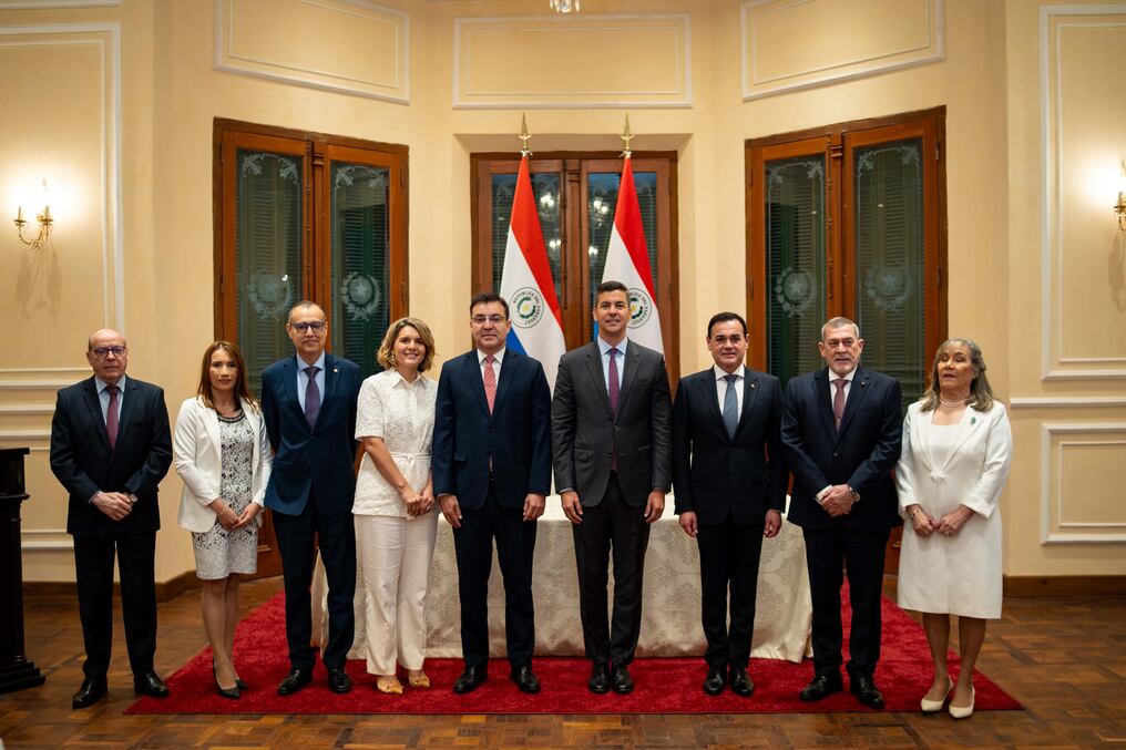 La ceremonia tuvo lugar en el Palacio de Gobierno. Foto: Gentileza