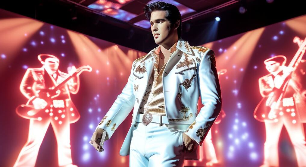 Fallecido el 16 de agosto de 1977), el cantante Elvis Presley se convertirá en un holograma ante el público, a fines de este año. Foto: Gentileza