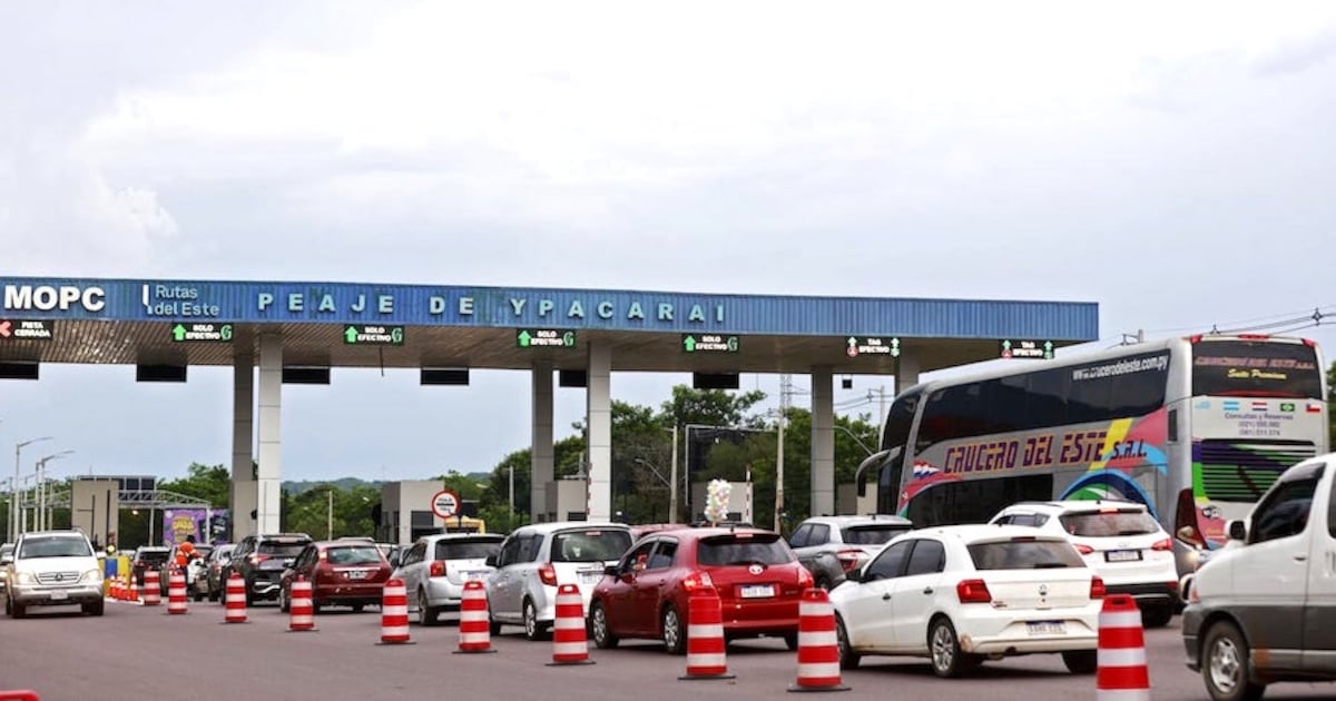 Ocho casetas en Ecovía y carril adicional en Ypacaraí para agilizar el paso