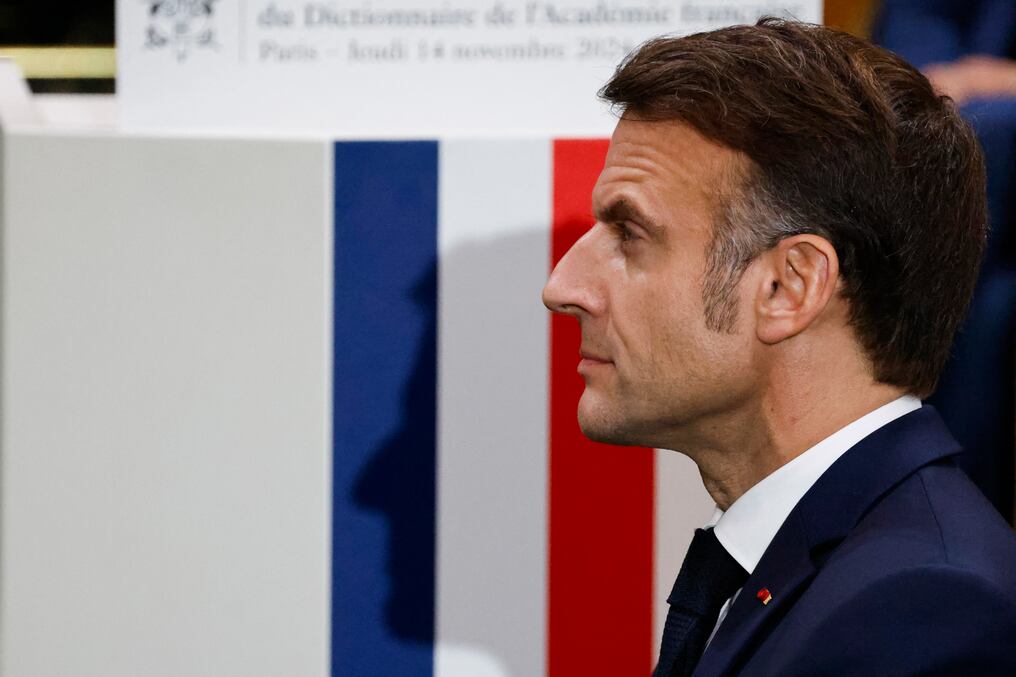 Emmanuel Macron viajará por Argentina, Brasil y Chile. Foto: AFP/Ludovic Marin