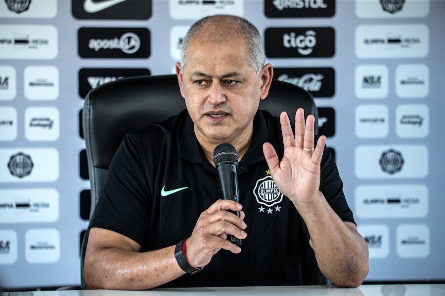Francisco Arce adelantó que a Flamengo hay que jugarle con inteligencia.FOTO:@OLIMPIAMEDIA