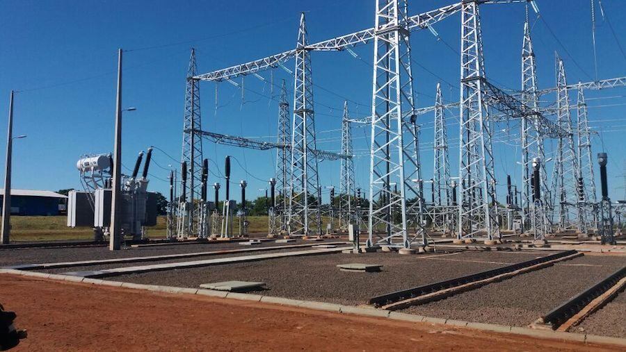 El patio de 220 kV de la estación de Cerro Corá es una de las obras a ser inaugurada en la fecha.