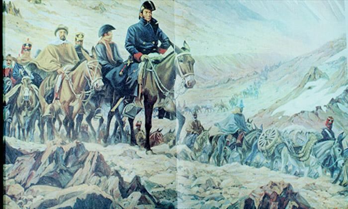 Cómo se preparó el general San  Martín para el cruce de Los Andes
