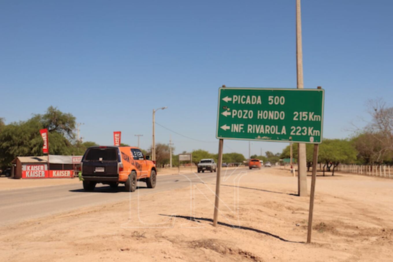 Incesante es el movimiento en todos los caminos aledaños a Mariscal.FOTO:ÓSCAR GÓMEZ