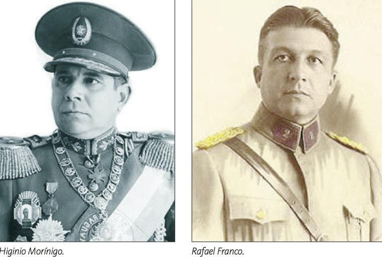 Presidentes tras la Guerra del Chaco