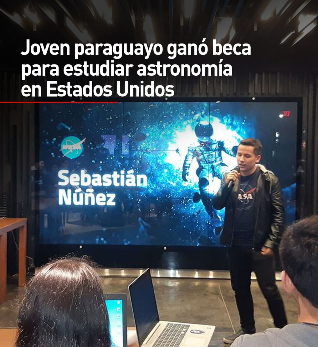 Joven paraguayo ganó beca para estudiar astronomía en Estados Unidos