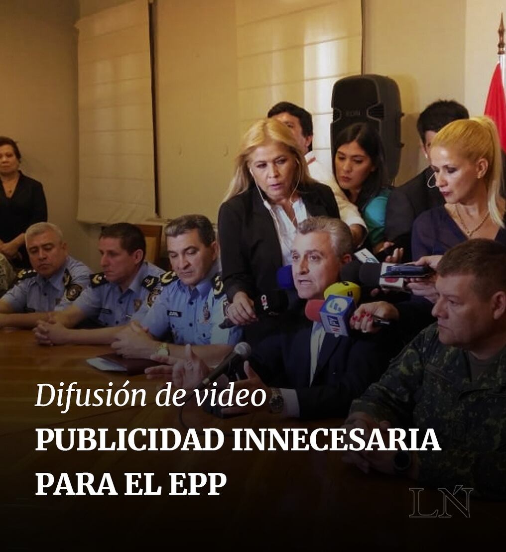 EPP: difusión de video fue publicidad innecesaria