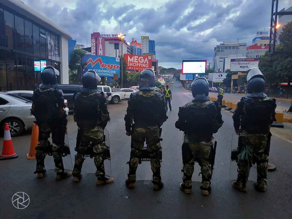 La frontera con el Brasil permanece cerrada desde mediados de marzo. Foto: Dolly Galeano.