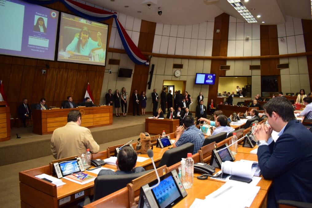 En sesión extraordinaria, el pleno de la Cámara Baja estudió el Presupuesto General de la Nación para el Ejercicio Fiscal 2020. FOTO: GENTILEZA.