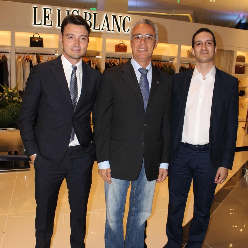 Thiago Raitez, Chariff Hammoud y William Hammoud.