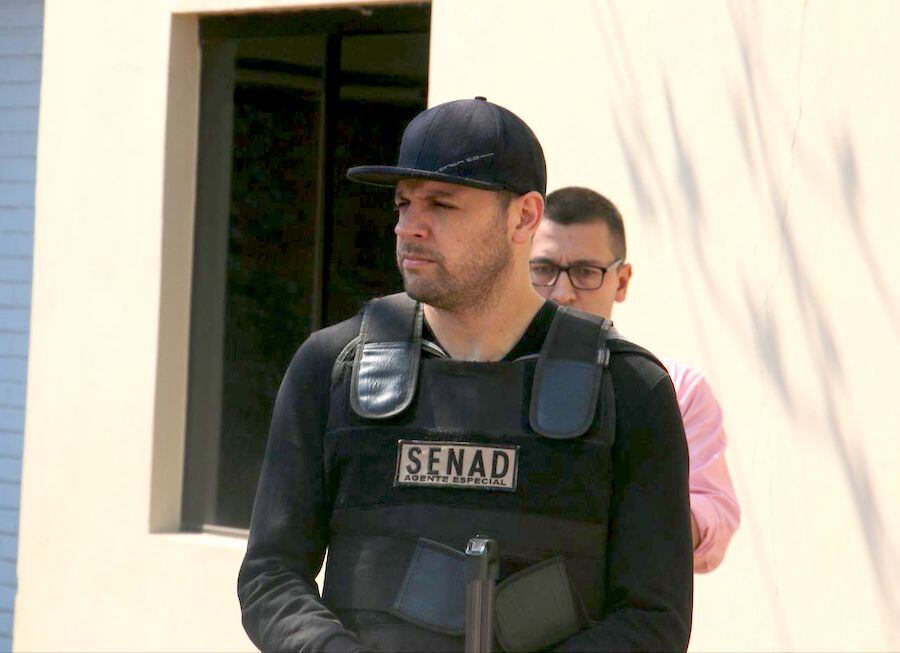 El acusado Reinaldo Javier "Cucho"Cabaña actualmente está acusado y espera juicio oral y público. Foto. Gentileza