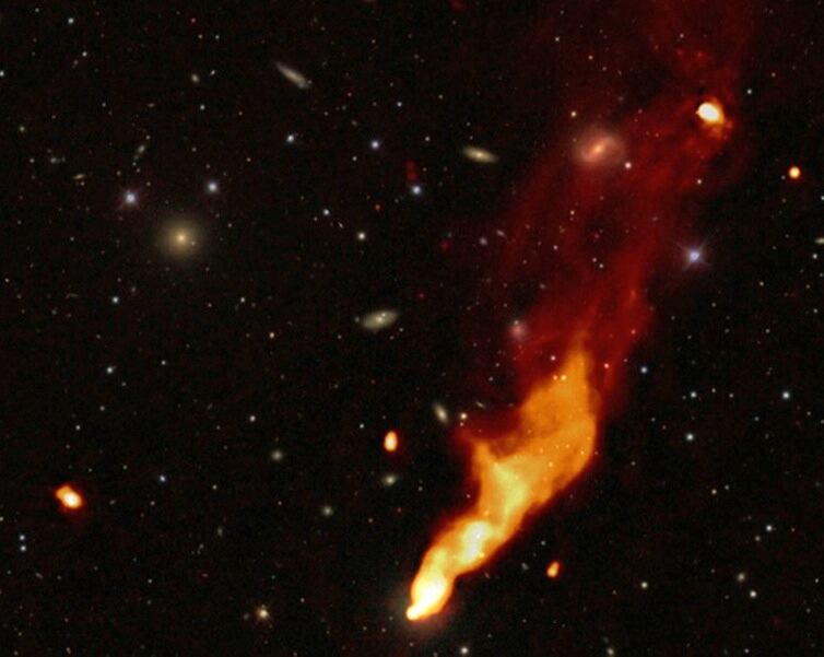 Aunque el universo sea infinito, los astrónomos consideran que su parte observable tiene unas 100.000 millones de galaxias.