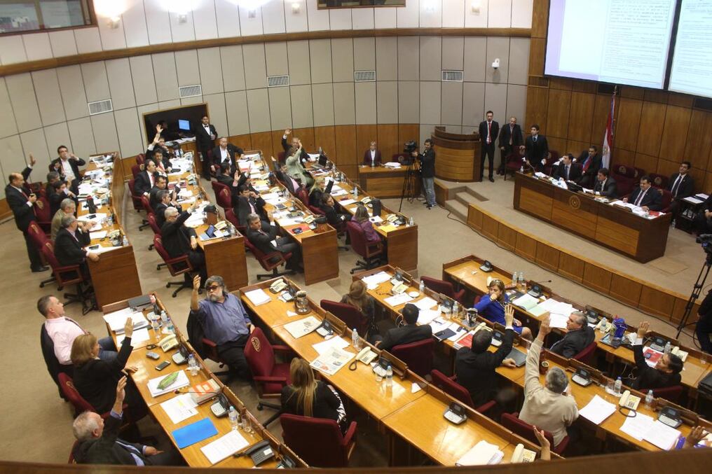 El pleno del Senado trató en la tarde del jueves el presupuesto.