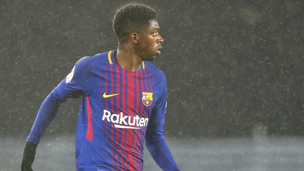 Ousmane Dembélé ha vuelto a lesionarse este domingo jugando por el Barcelona en partido ante Real Sociedad.