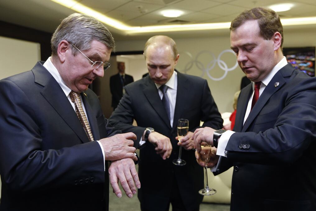 Se le acabaron las posibilidades a Putin, que tuvo que aceptar la sanción del COI. Foto: AFP.
