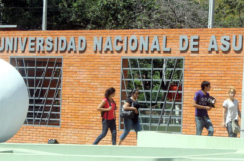 Campus de la Universidad Nacional de Asunción. Foto: Archivo