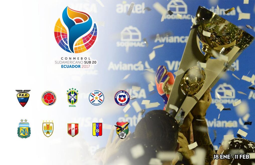 Las promesas del fútbol sudamericano buscarán levantar la Copa y clasificar al Mundial. Foto: CONMEBOL.com
