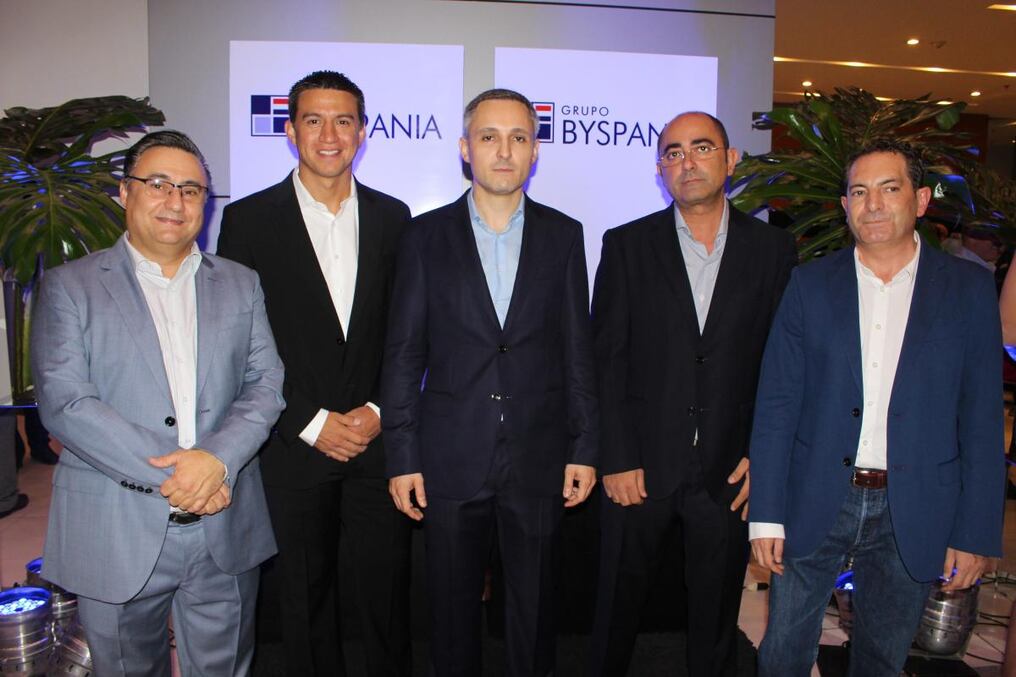 Javier Navarro, Julio Ferrari, Javier Berruezo, Juan Carlos Zamora y Jesús Serrano.