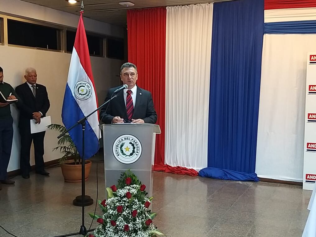 El nuevo presidente de la ANDE, el Ing. Luis Alberto VIllordo. FOTO: GENTILEZA.