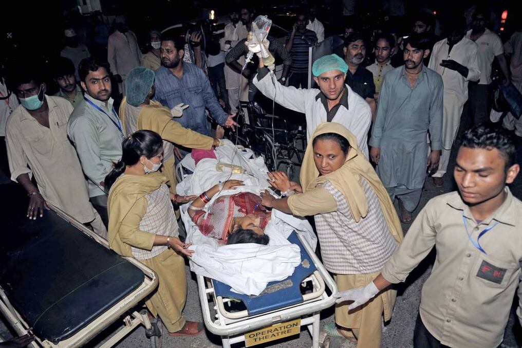 Atentado en Pakistán deja al menos 69 muertos y cerca de 300 heridos
