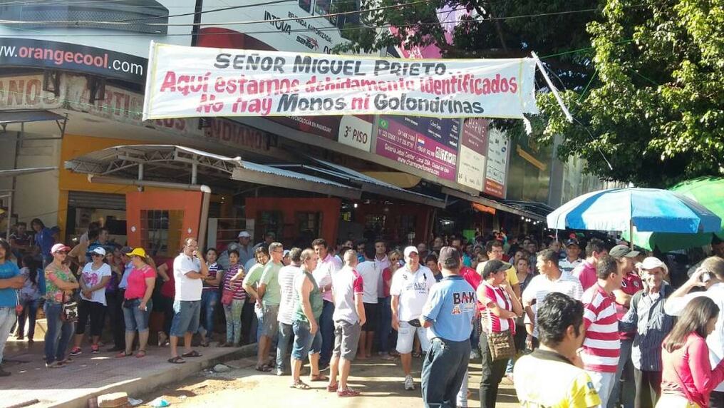 Mesiteros. Foto: Gustavo Galeano.