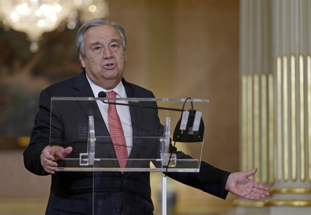 Antonio Guterres. Foto: JOSE MANUEL RIBEIRO / AFP
