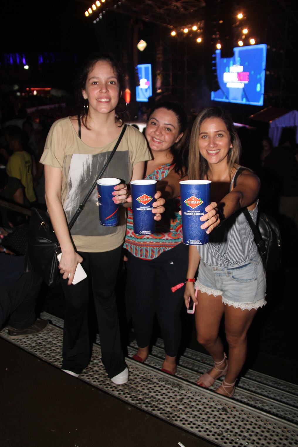 Ann Vargas,Sofía Dávalos y Eva Bazzano.