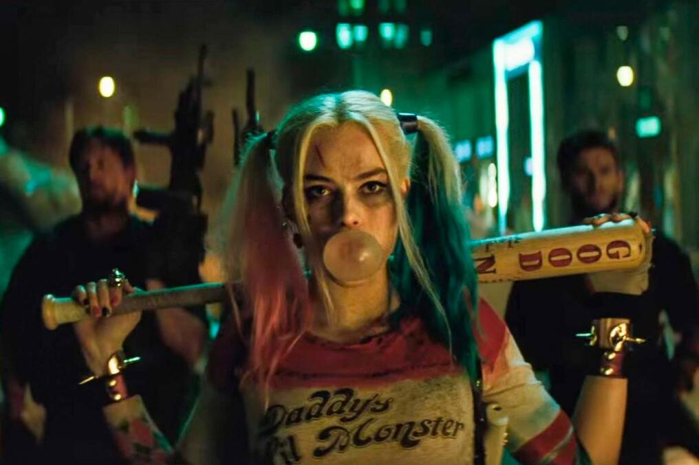 Margot Robbie como Harley Quinn en Escuadrón Suicida