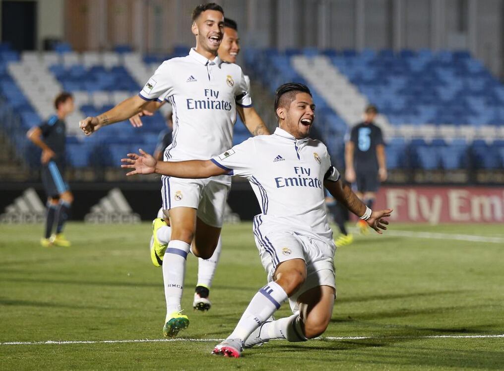 El juvenil albirrojo sigue brillando con la casaca del Real Madrid. Foto: MARCA.com