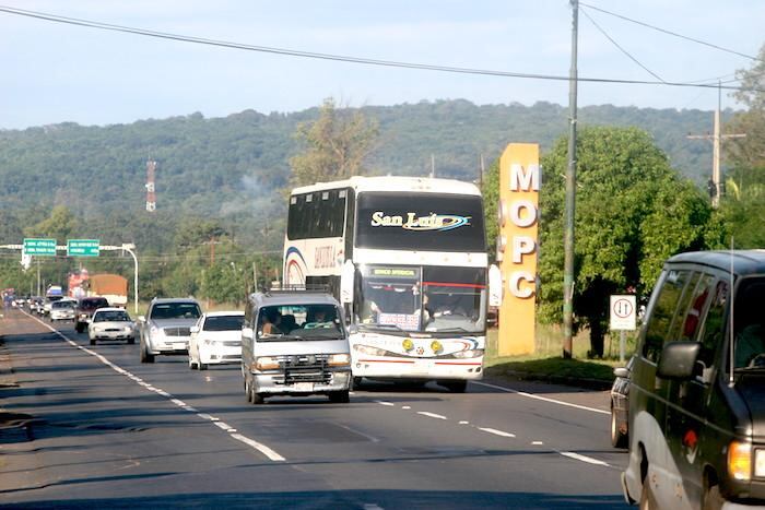 Los trabajos de duplicación tienen una longitud total de 149 km, desde Ypacaraí hasta Pastoreo.