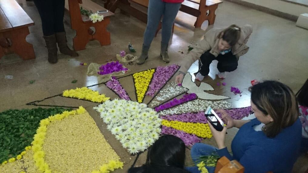 Los preparativos se vivieron en los días previos a la festividad. Foto: Vía Lourdes Torres. 