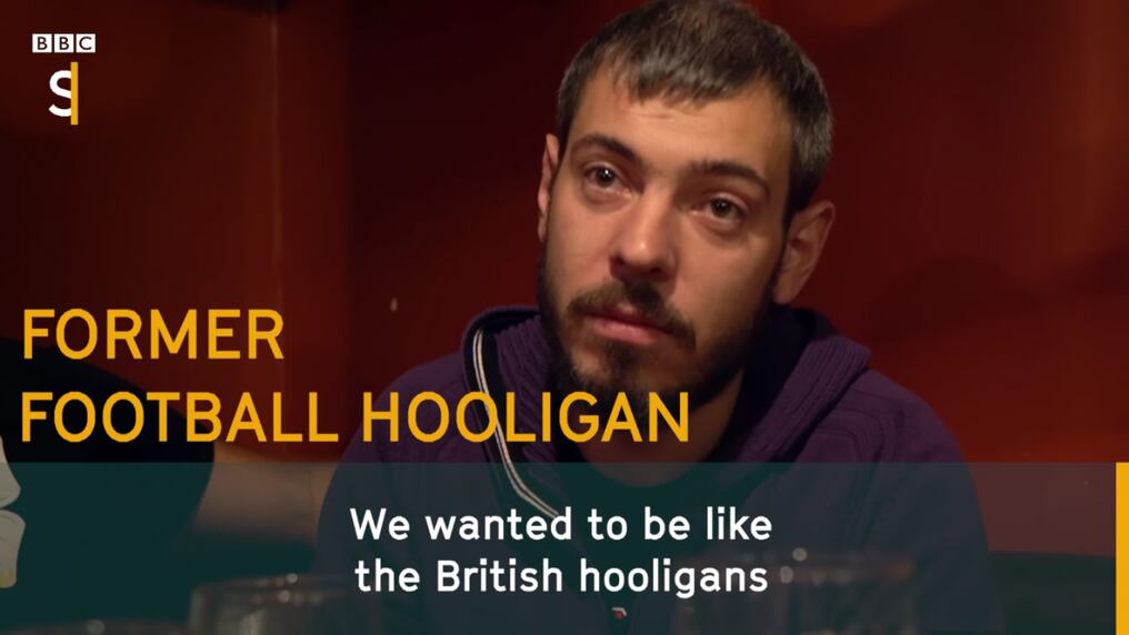 Los hooligans rusos tenían un sueño, ser como sus "pares" de Inglaterra. Foto: BBC Stories.