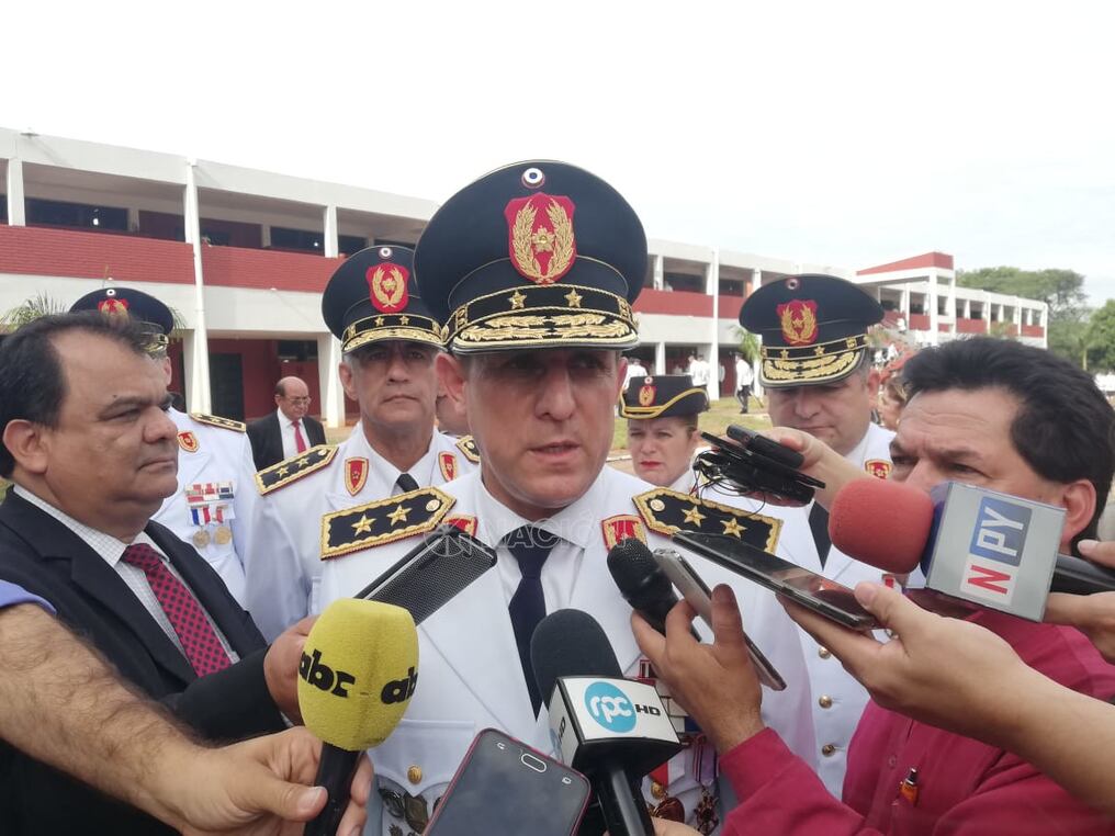 Comandante de la Policía Nacional, Francisco Resquín. Foto: Universo 970 AM.