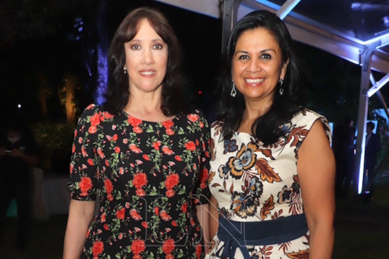 Clara Goñi de Villasanti y Sanie Romero Velázquez.