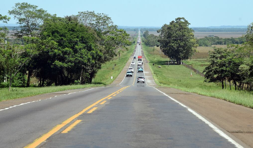 Se inició el trabajo de ampliación de la Ruta 2. Foto: Gentileza